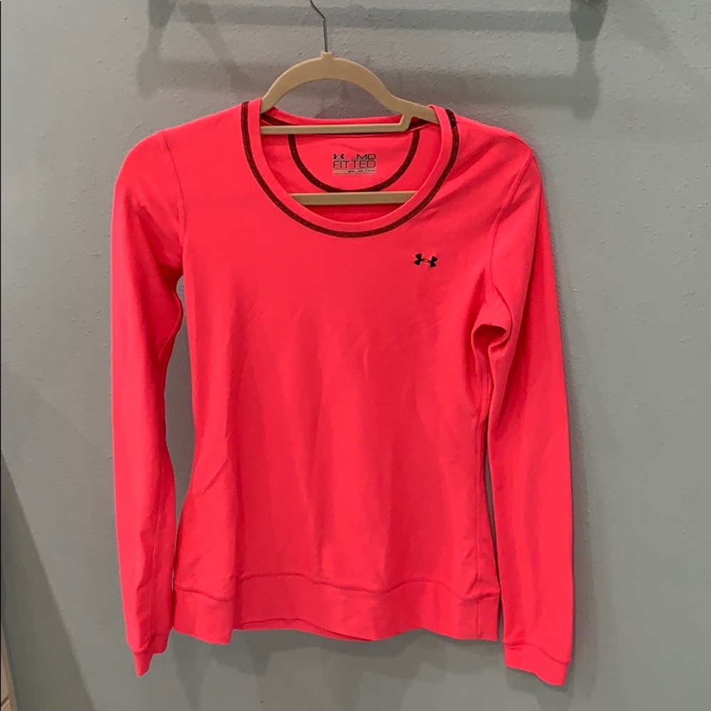 Hot Pink Under Armour top
